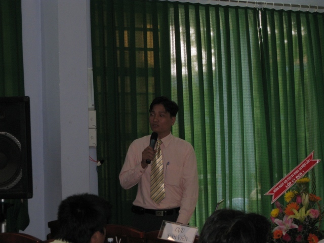 Ths Nguyễn Vũ Quỳnh - Phó Khoa Cơ Điện